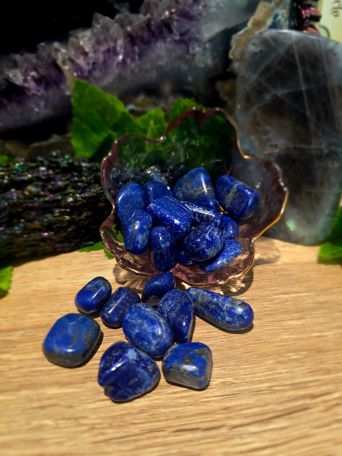 Crystal tumbles