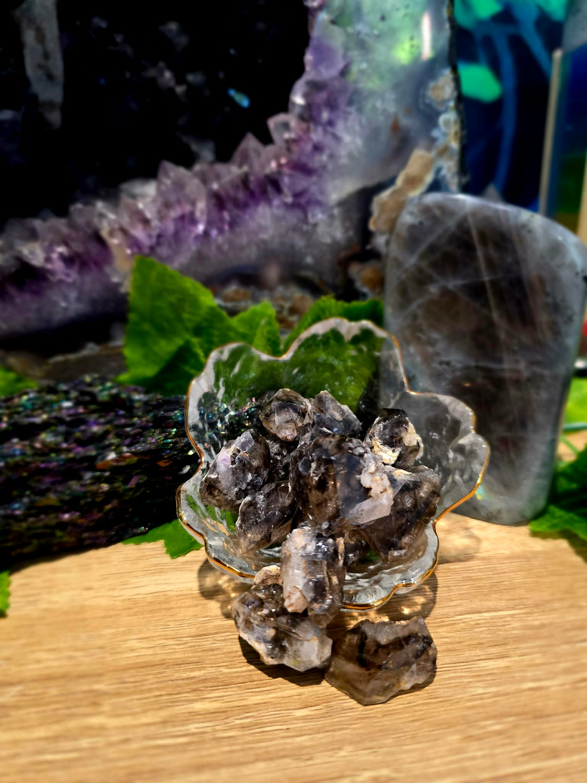Crystal tumbles