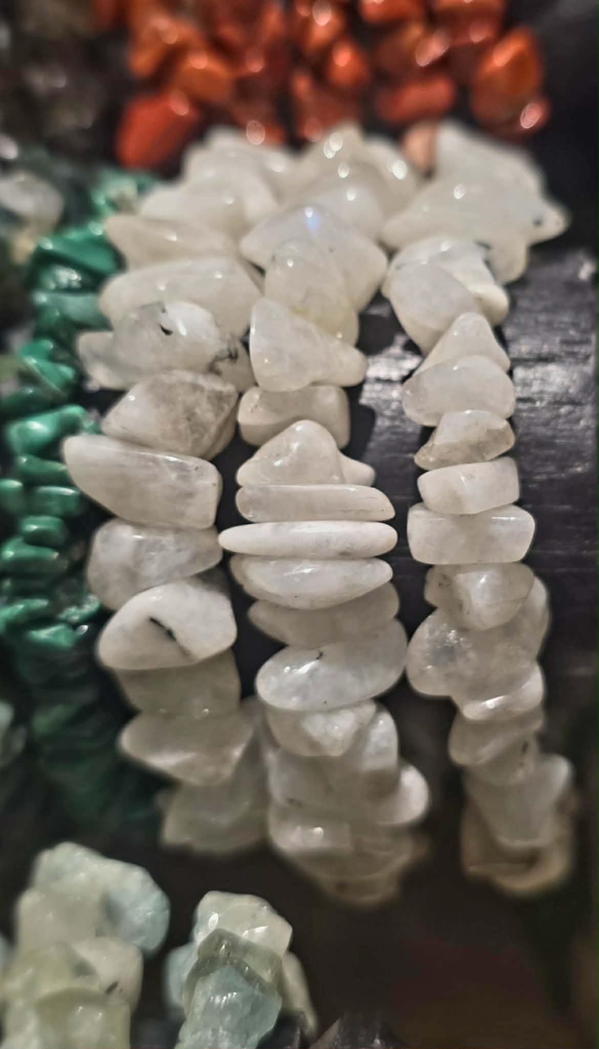 Crystal Chip Bracelets