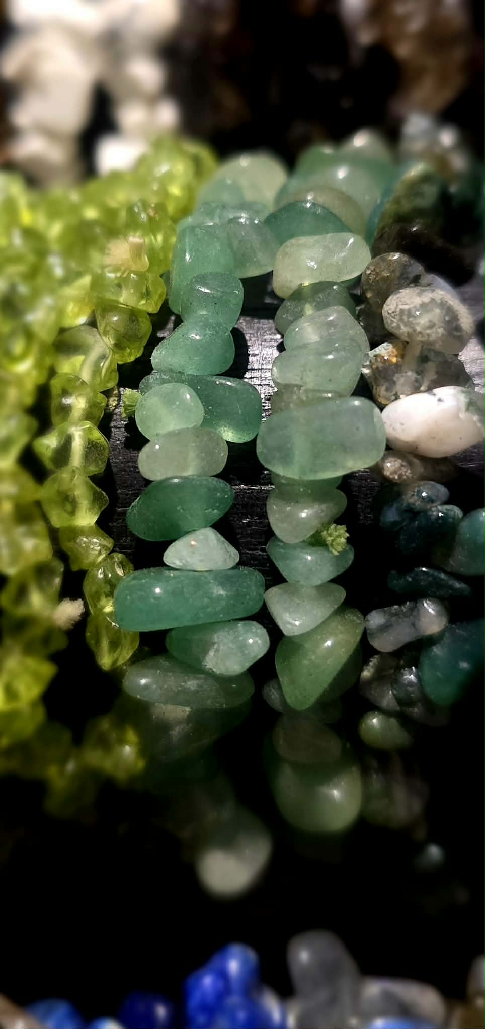 Crystal Chip Bracelets