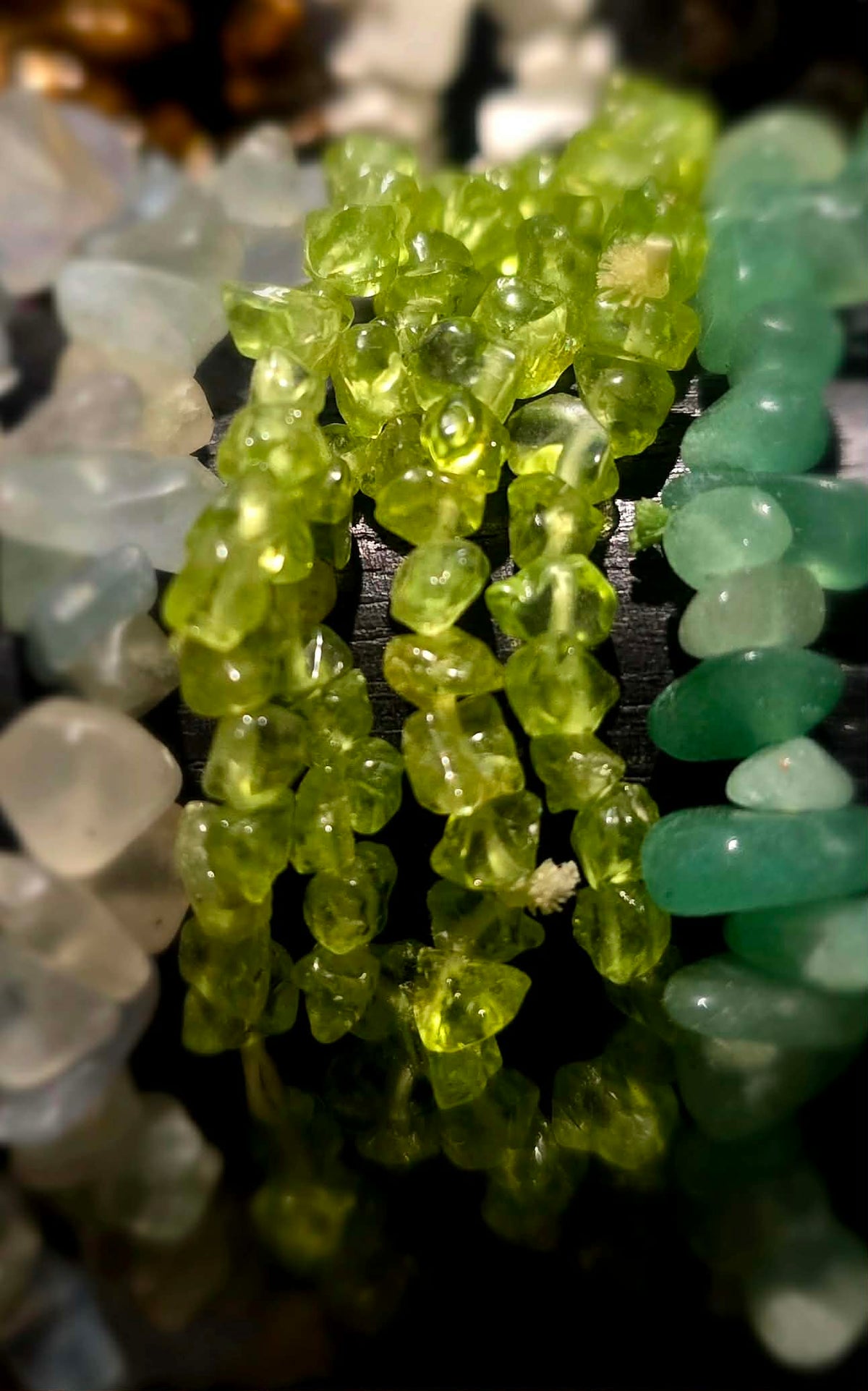 Crystal Chip Bracelets