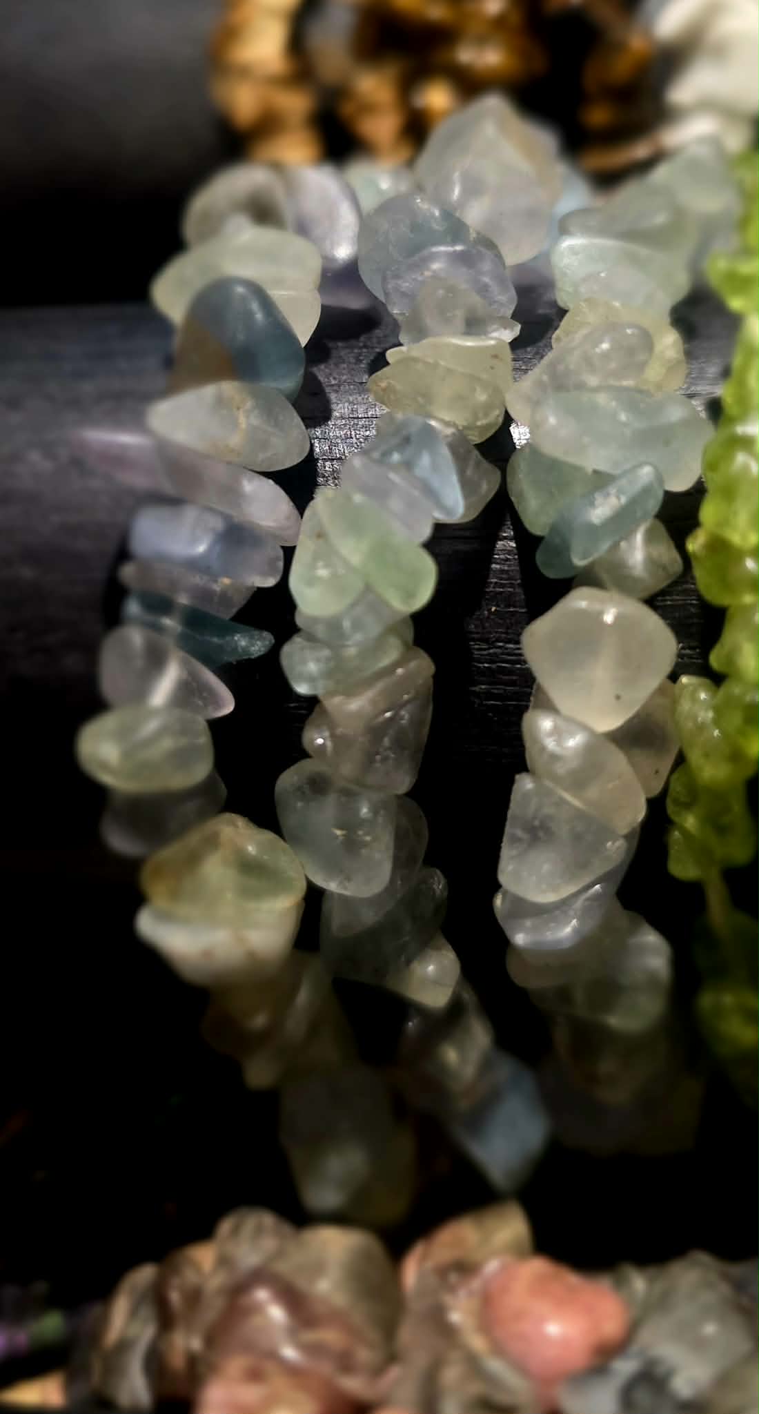 Crystal Chip Bracelets