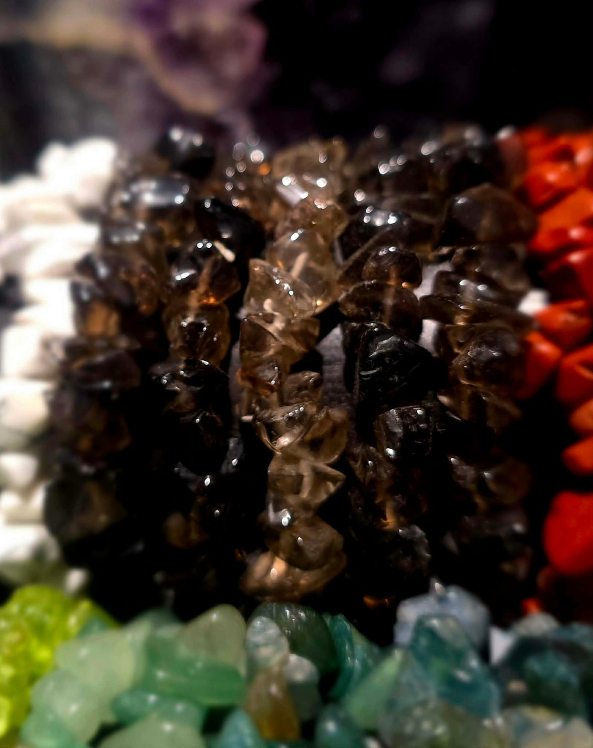 Crystal Chip Bracelets