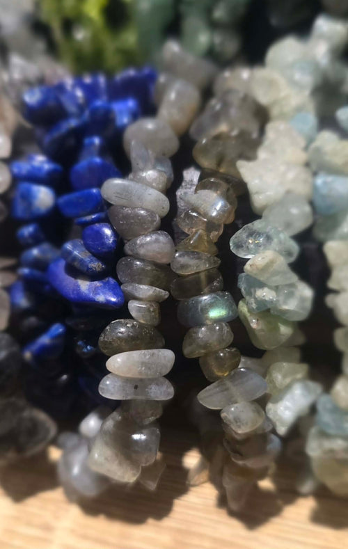 Crystal Chip Bracelets