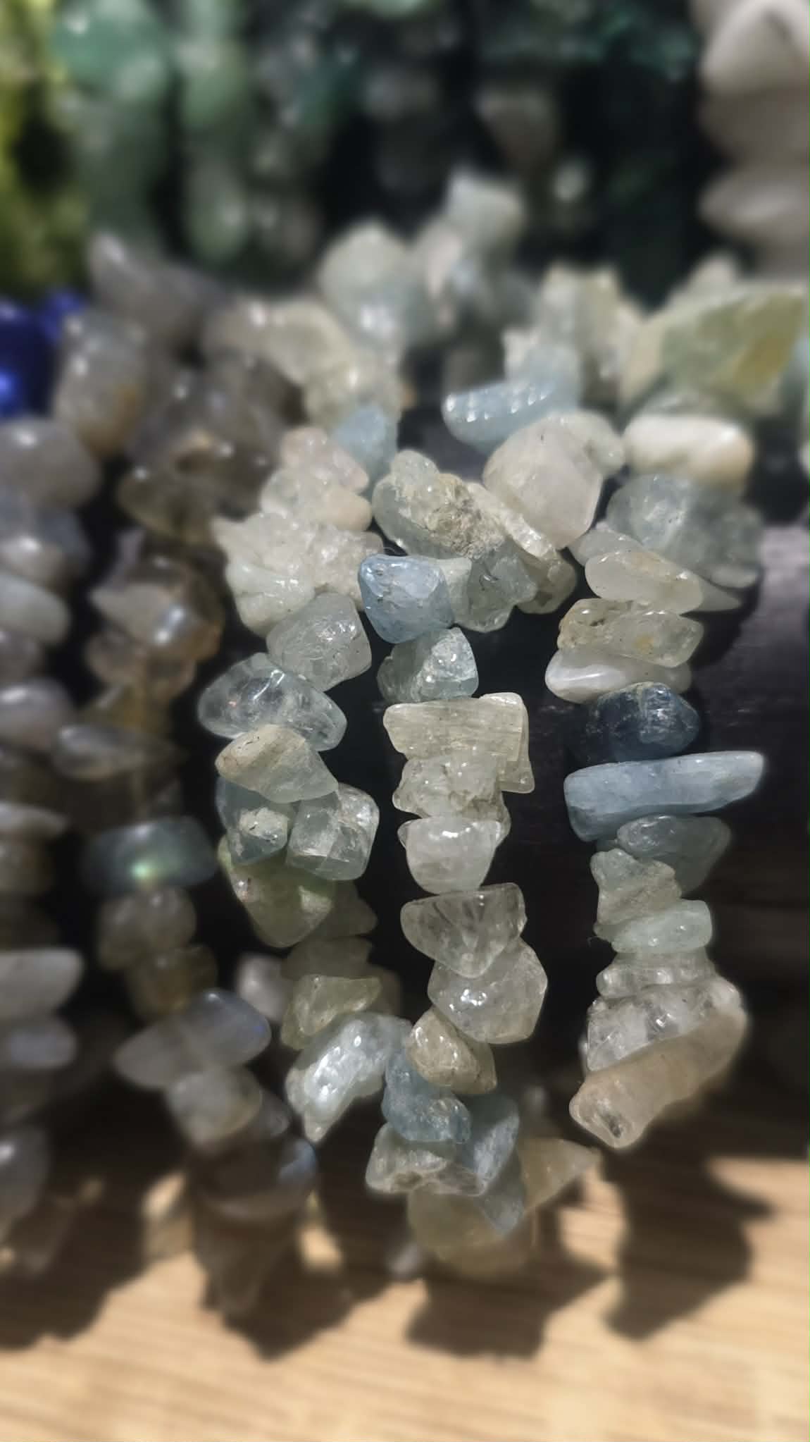 Crystal Chip Bracelets