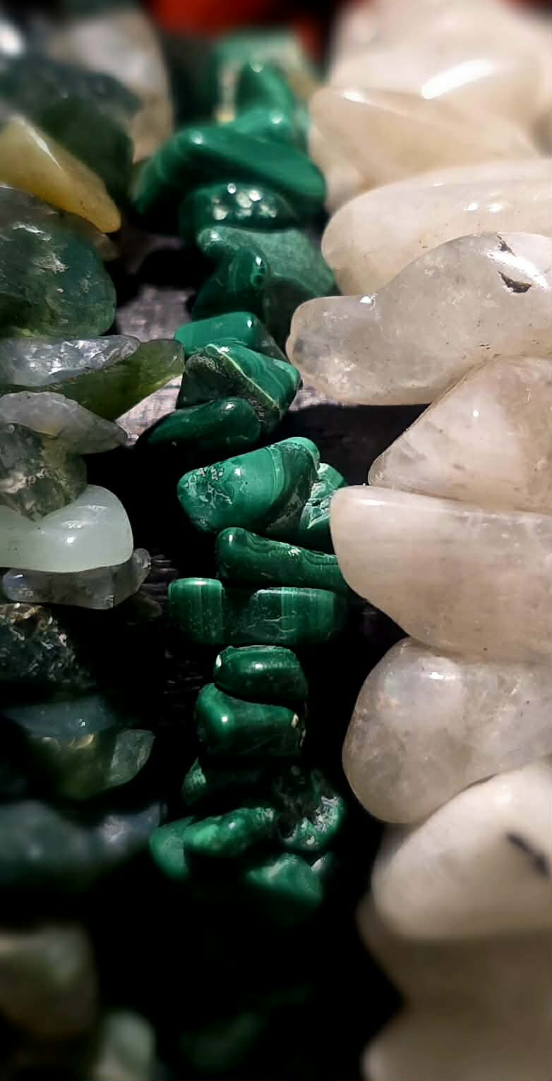 Crystal Chip Bracelets