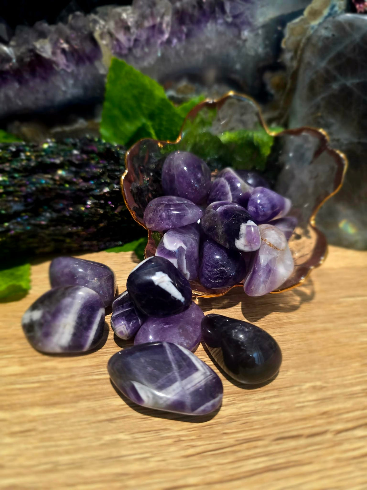Crystal tumbles